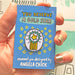 gold star enamel pin