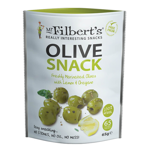 Pitted Green Olives with Lemon & Oregano