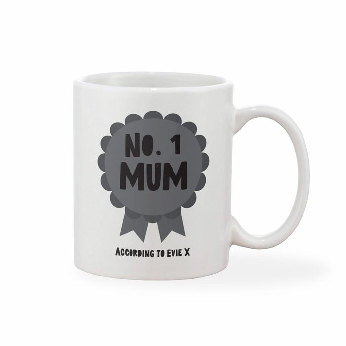 Rosette Personalised Mother's Day Mug 