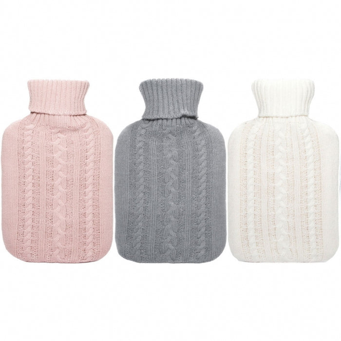 Fine Knit Hot Water Bottle