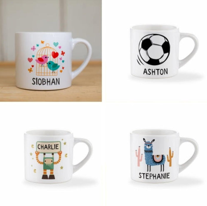 Personalised Children's Place Mat, Coaster & Mug - Various Designs