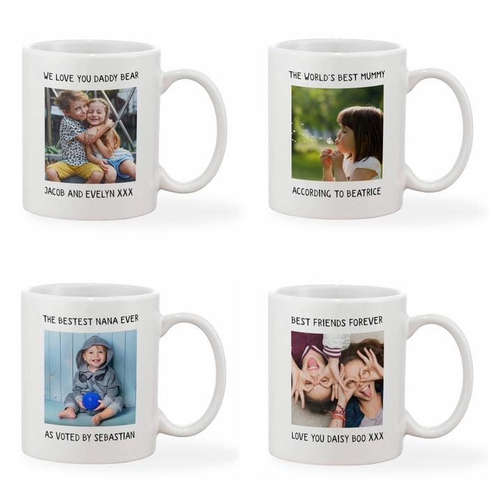 Personalised Photo & Message Mug