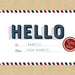 Personalised Hello Gift Box