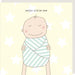 "Hello Little One" Yellow New Baby Card