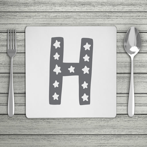 Fun Scandi Personalised Initial Placemat