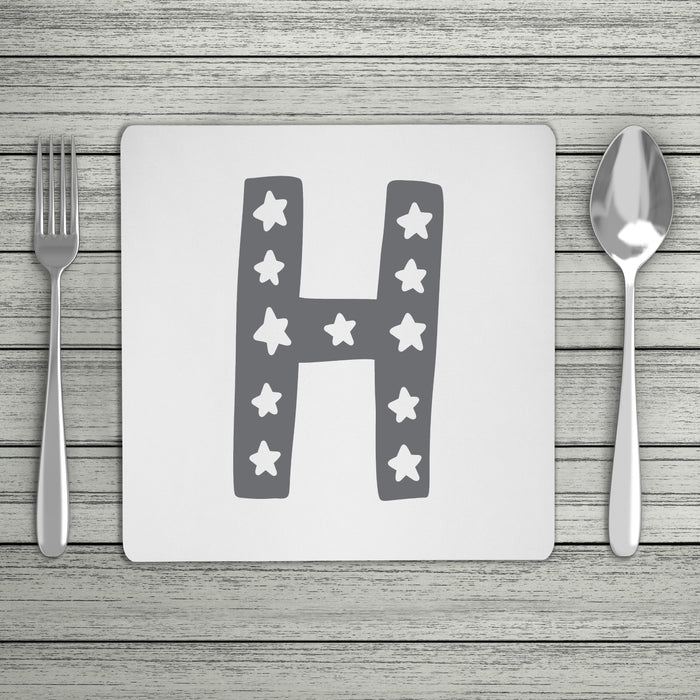 Fun Scandi Personalised Initial Placemat