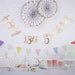 Gold Birthday Milestone Bunting