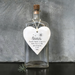 'Because some we love...' Hanging Heart Keepsake