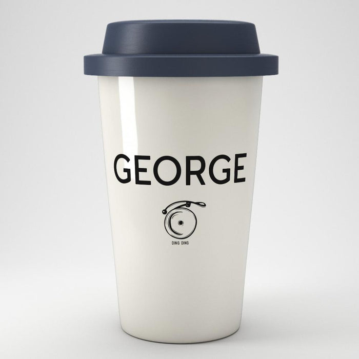 Sports And Hobbies Personalised Eco Coffee Travel Mug