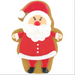 Iced Santa Gingerbread Biscuit