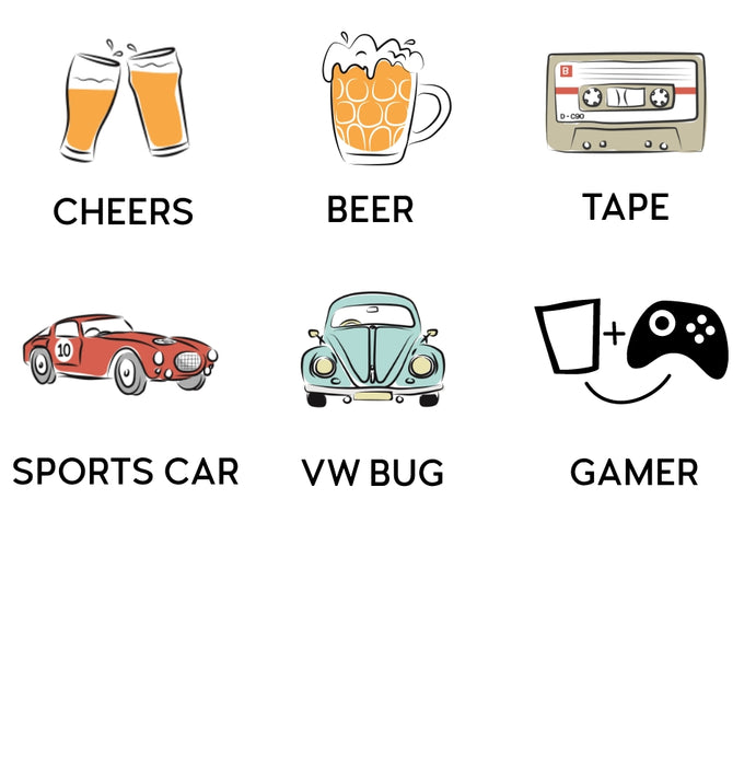Sports And Hobbies Personalised Eco Coffee Travel Mug (Various Designs)