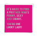Lucky Lady Card