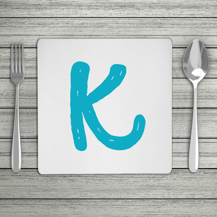 Bright & Bubbly Initial Placemat