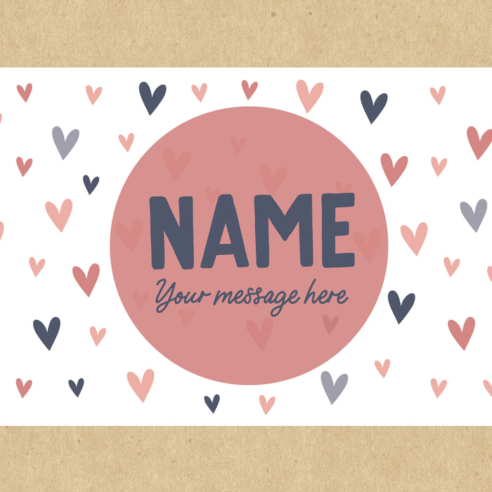 Hearts Personalised Gift Box