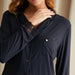 Black Lace Bamboo Pyjama Set