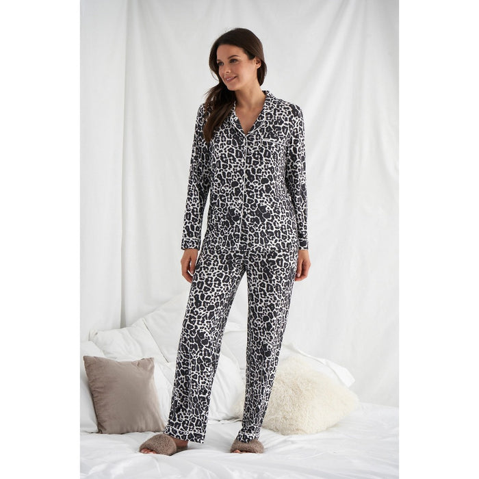Leopard Print Bamboo Pyjama Set