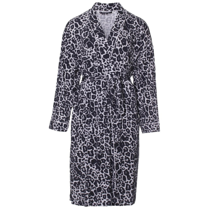 Bamboo Leopard Print Kimono