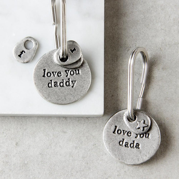 Love You Dad/Daddy/Dada Keyring