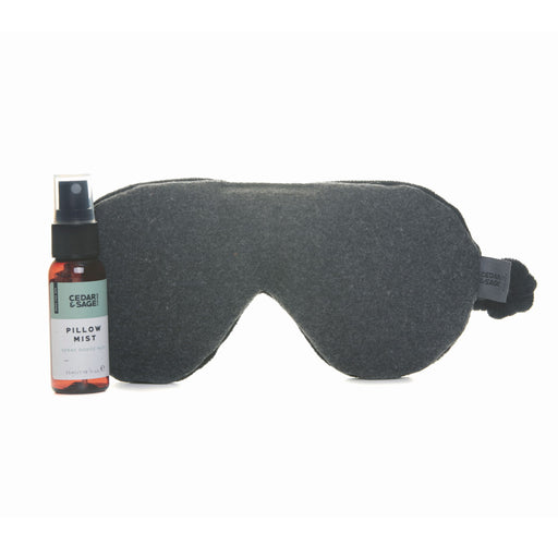 Cedar & Sage Men's Eye Mask & Sleep Spray Gift Set