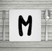 Bright & Bubbly Initial Placemat