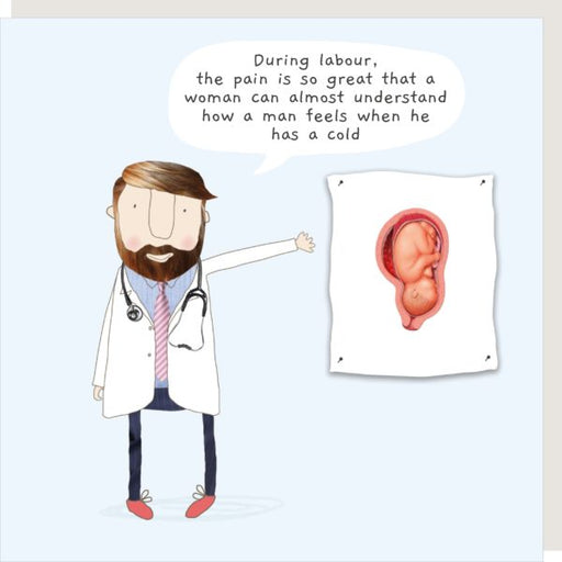 Labour Versus Man Cold Card