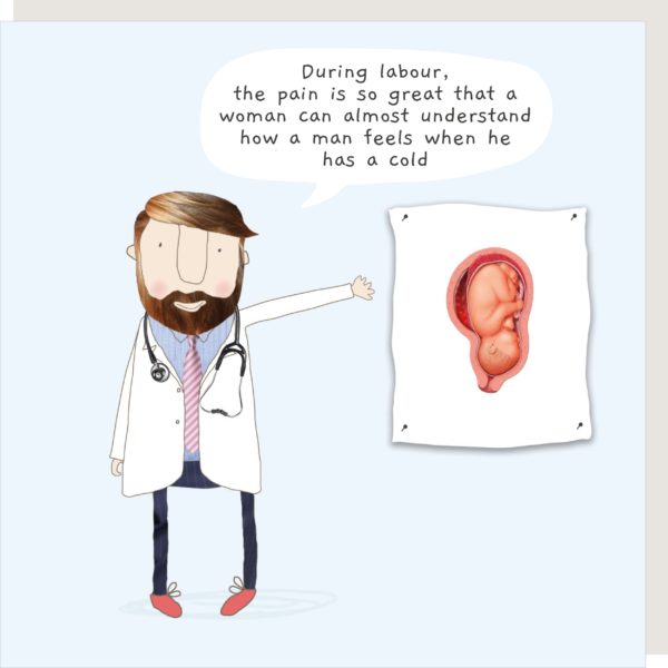 Labour Versus Man Cold Card