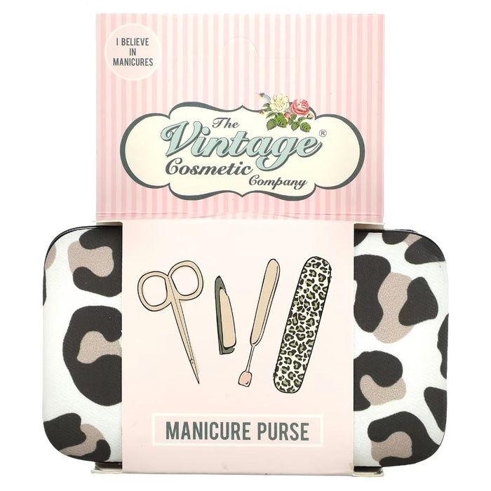 Leopard Print Manicure Set