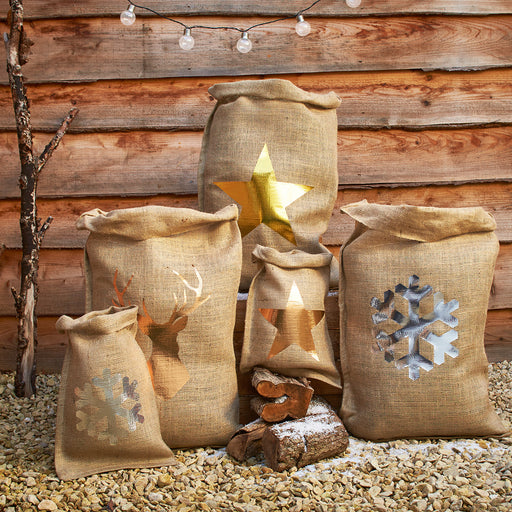 Metallic Christmas Sack