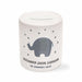 Personalised Elephant Money Box - Grey, Pink or Blue