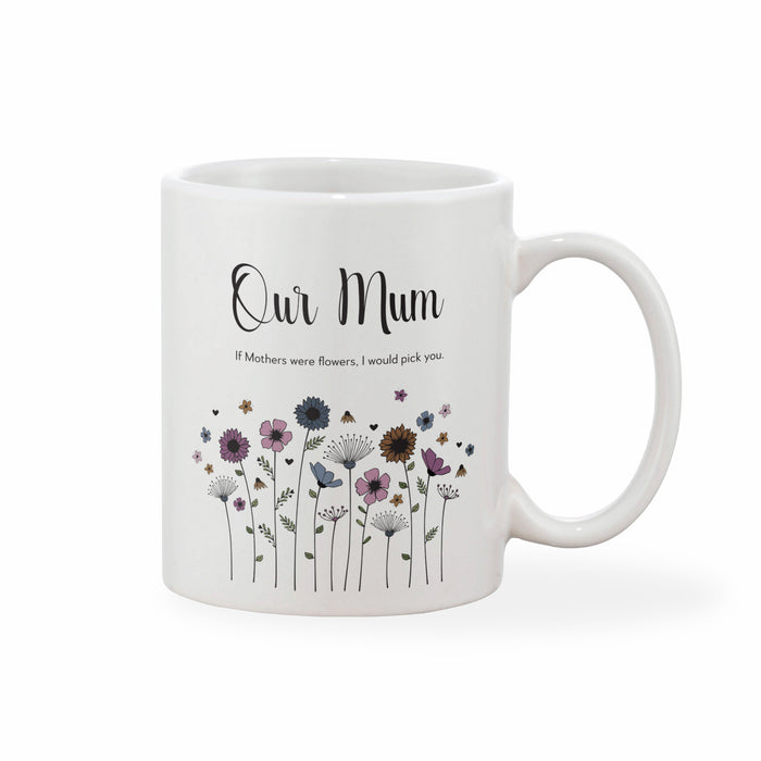 Meadowfield Ditsy Floral Mother's Day Mug With Personalised Message