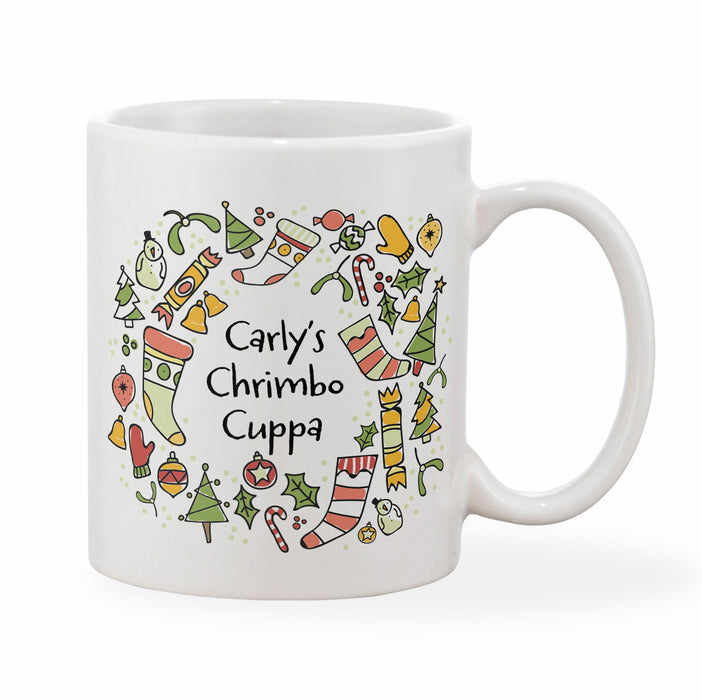 Cheery Christmas Personalised Mug