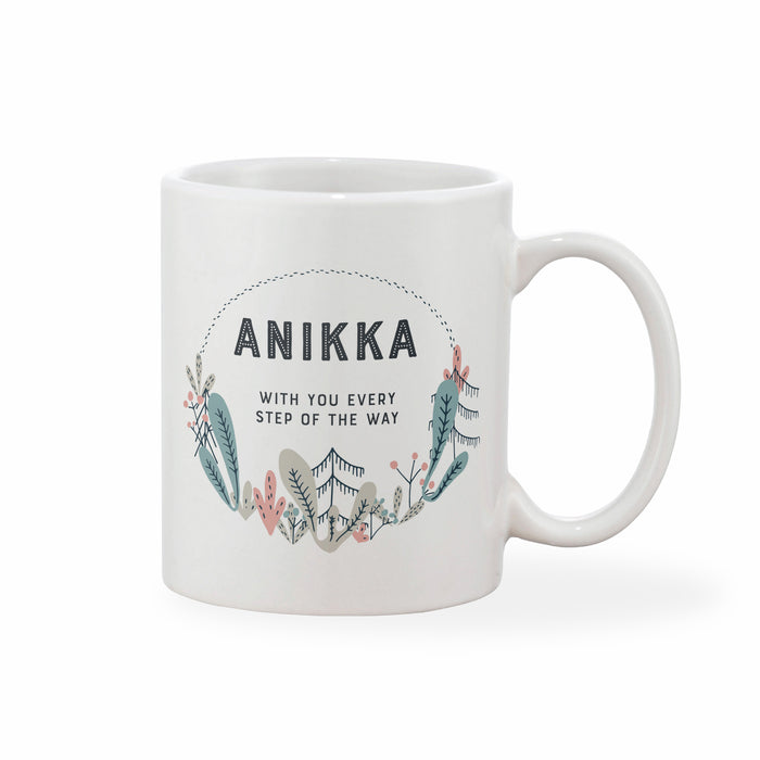 Pretty Personalised Mug