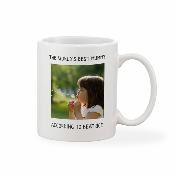 Personalised Photo & Message Mug