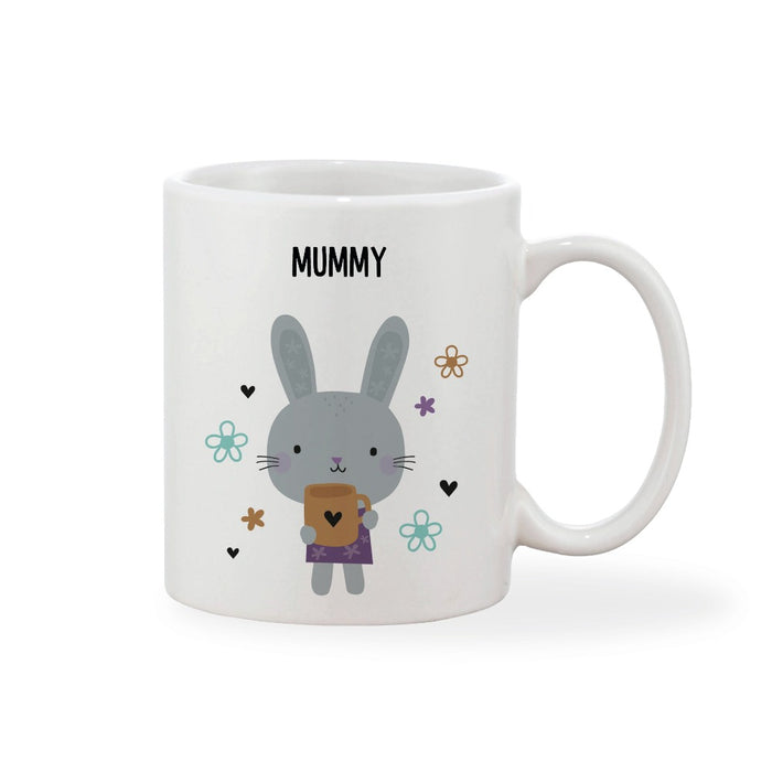 Personalised Bunny Family Mugs 
