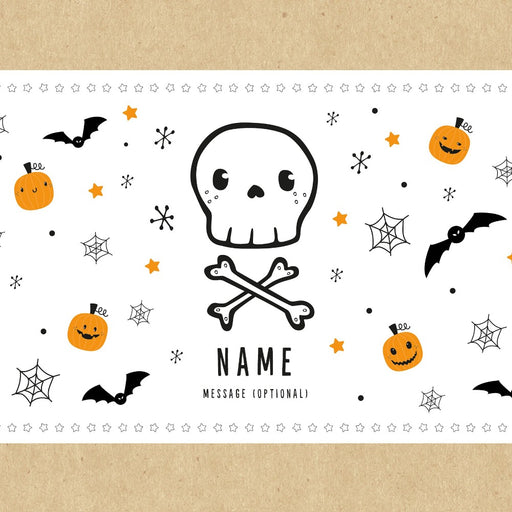 Personalised Halloween Skull Gift Box