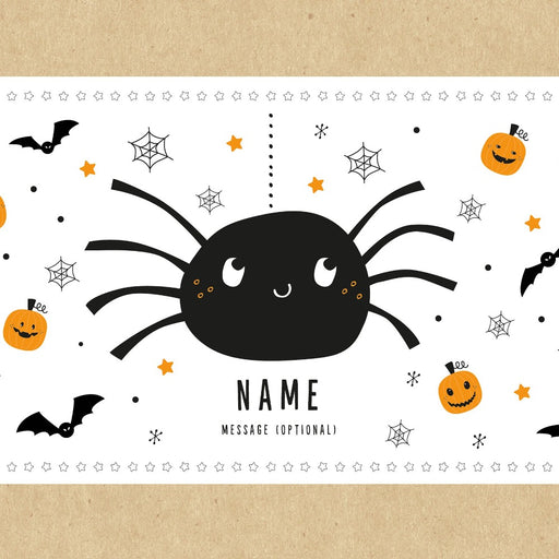 Personalised Spider Halloween Gift Box