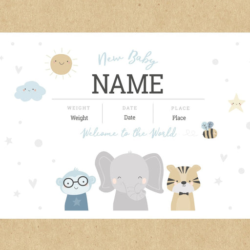 Personalised Baby Gift Box