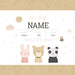 Pink Teddy Newborn Baby Box