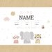 Personalised Baby Girl Gift Box