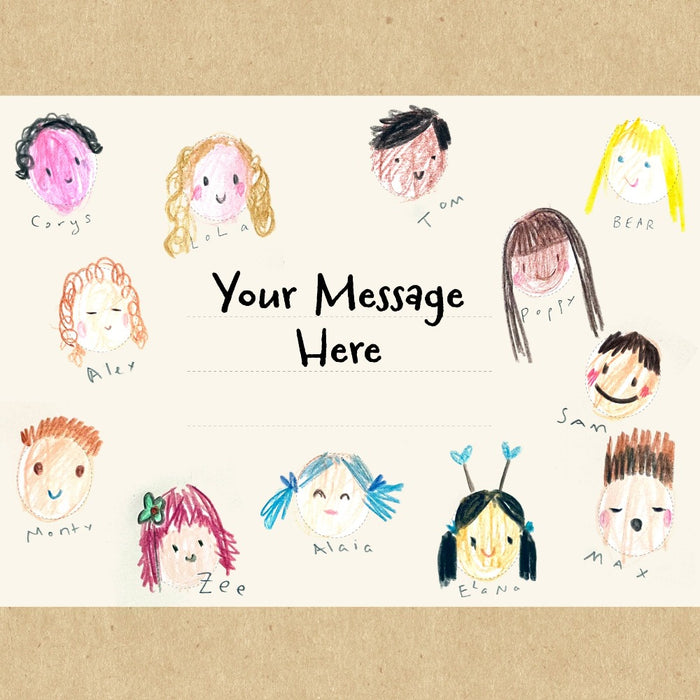Colour Your Own Personalised Teacher Gift Box