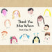 Colour Your Own Personalised Teacher Gift Box
