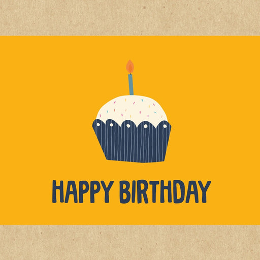 Happy Birthday Cupcake Gift Box