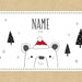 Personalised Christmas Bear Box