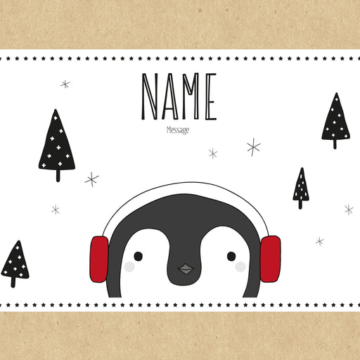 Penguin Personalised Christmas Gift Box
