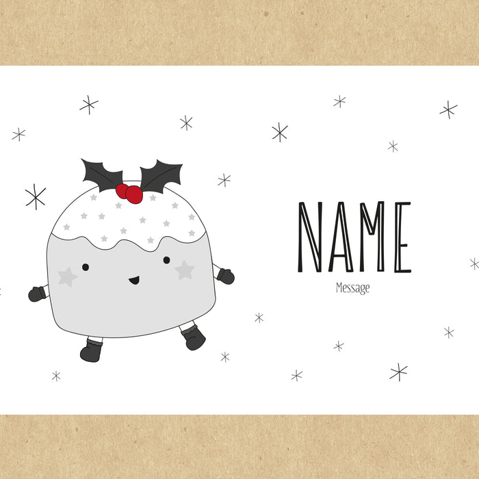 Personalised Christmas Pudding Gift Box