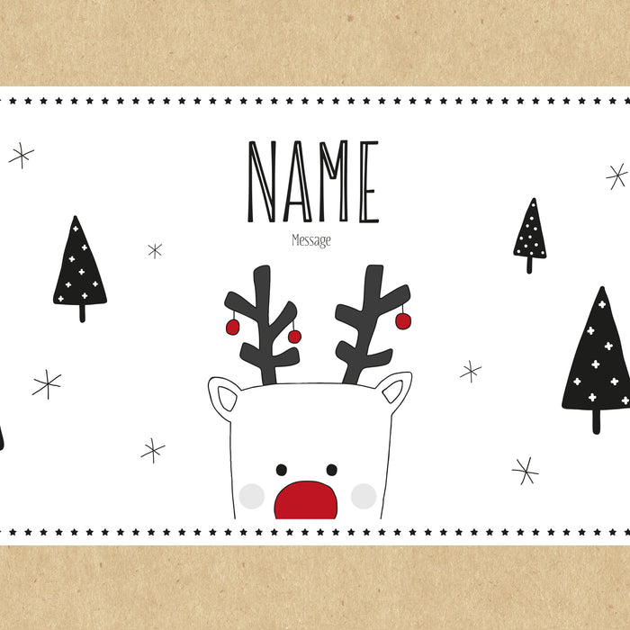 Personalised Rudolph Reindeer Gift Box