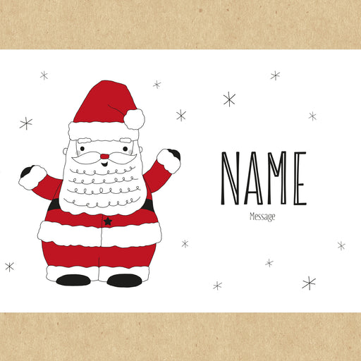 Personalised Father Christmas Gift Box