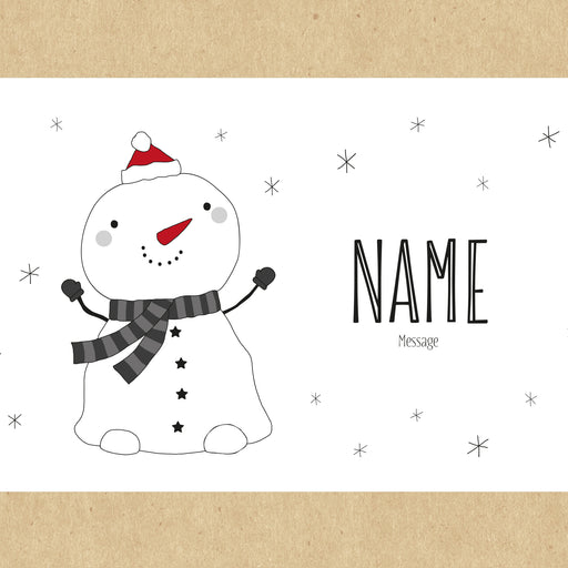 Snowman Christmas Eve Box