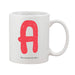 Bright And Bubbly Initial Mug (Personalised Message Optional)