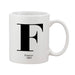 Classic Initial Mug (Personalised Message Optional)